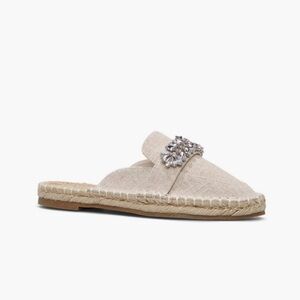 ShoeDazzle Daphney Slip-On Flat Mules Size 8.5